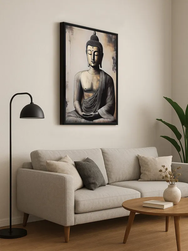 Box_Fiber_Frame_Elegant_Buddha_Canvas_In_Gold_And_Black_-_Meditative_Art_For_Spiritual_Home_Decor