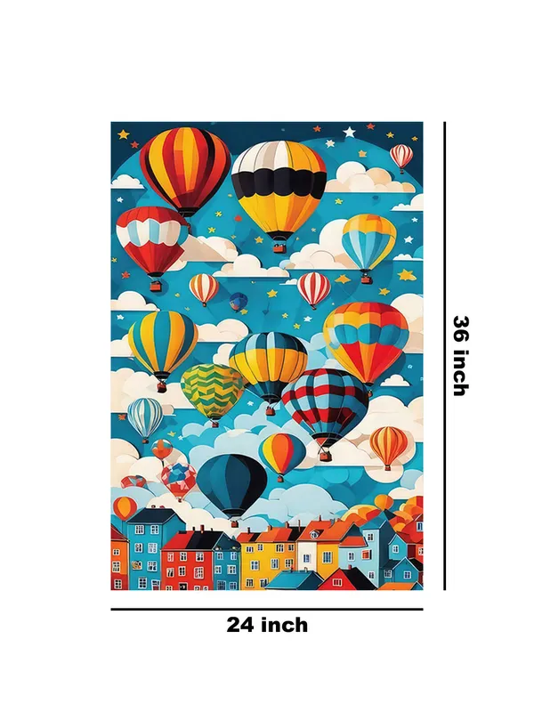 Hot_Air_Balloons_In_The_Sky_Canvas-Wrapped_Art_-_Whimsical_Wall_Decor