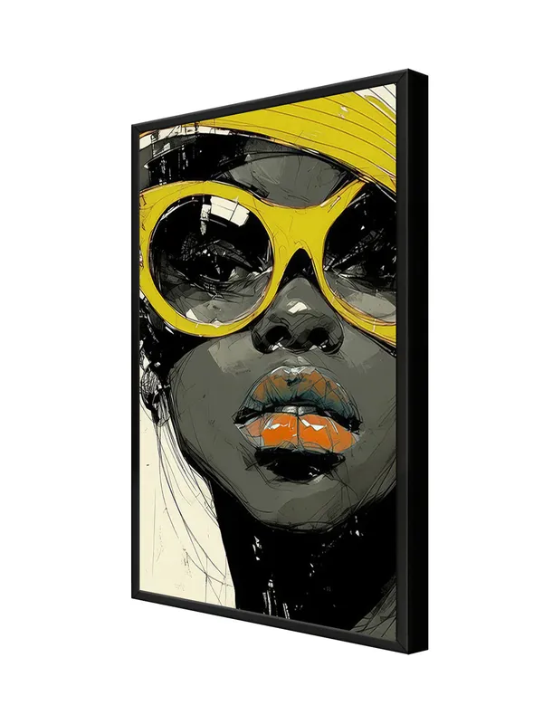 Box_Fiber_Frame_Bold_Portrait_With_Yellow_Glasses_Canvas-Wrapped_Art_-_Modern_Pop_Style