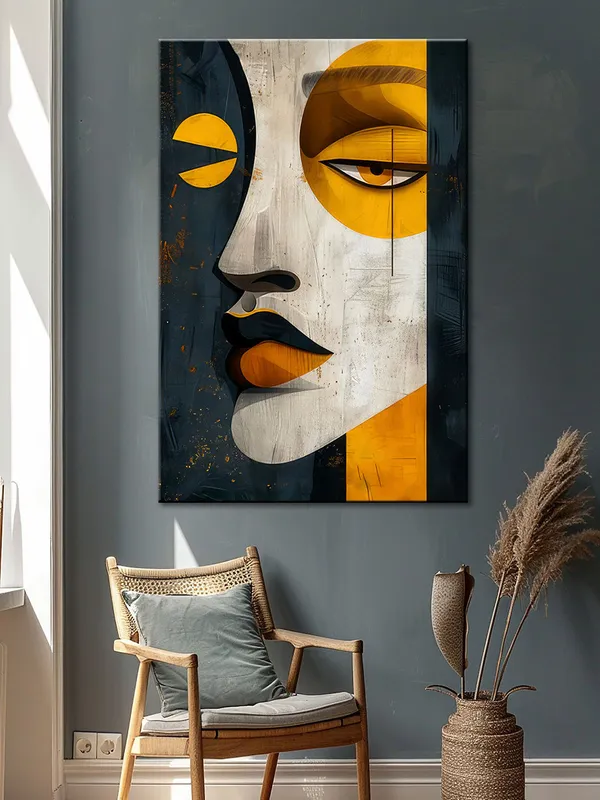 Abstract_Portrait_Canvas_Wrapped_Painting_-_Contemporary_Geometric_Art