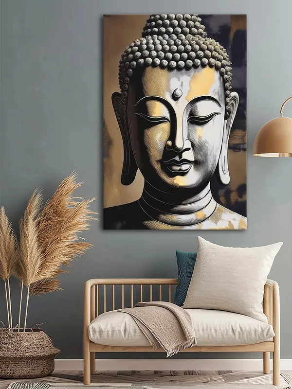 Golden_Buddha_Portrait_Canvas_-_Spiritual_And_Serene_Wall_Art_For_Tranquil_Spaces