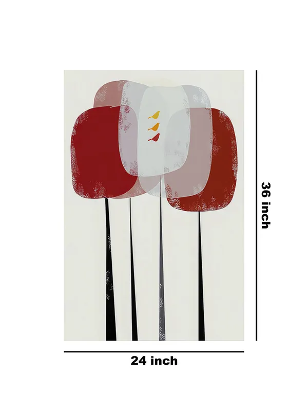 Mid-Century_Trees_Canvas_Wrapped_Painting_-_Retro_Aesthetic_Design