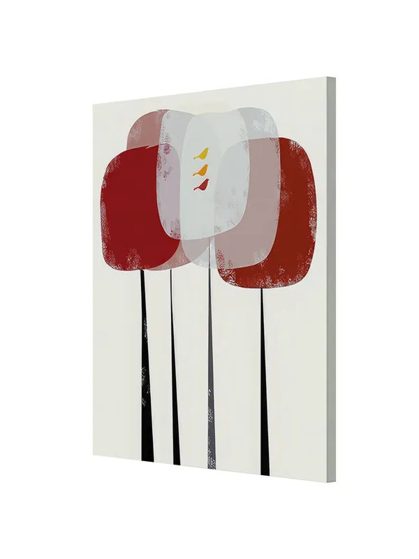 Mid-Century_Trees_Canvas_Wrapped_Painting_-_Retro_Aesthetic_Design