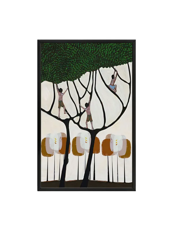 Box_Fiber_Frame_Abstract_Artistic_Flower_Canvas_Wrapped_Painting_-_Mixed_Media_Bloom