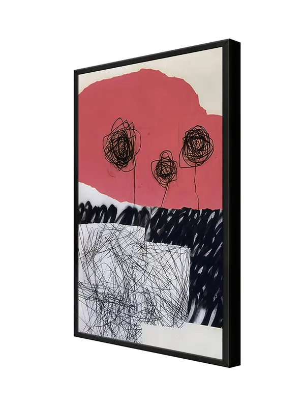 Box_Fiber_Frame_Contemporary_Floral_Canvas_Wrapped_Painting_-_Geometric_Tree_Forms