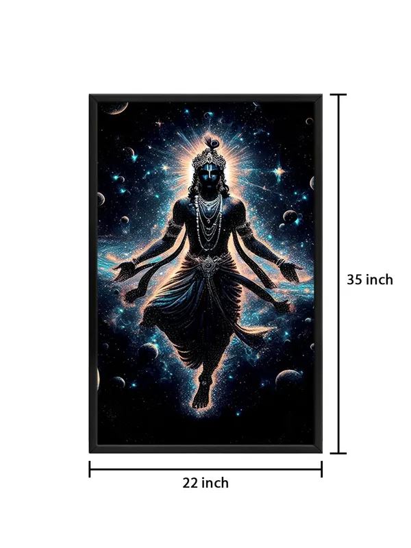 Box_Fiber_Frame_Mystical_Cosmic_Krishna_Canvas-Wrapped_Painting_|_|_Spiritual_Art,_Meditation_Decor,_Divine_Vibes