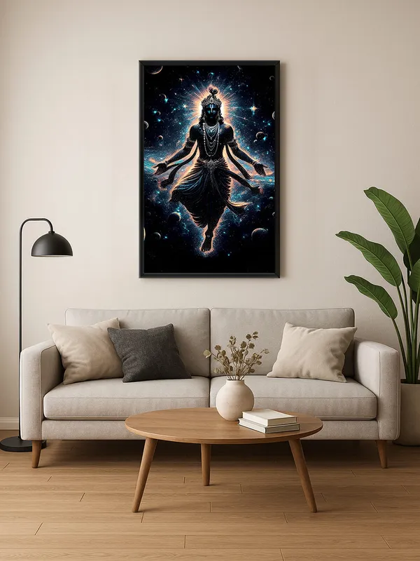 Box_Fiber_Frame_Mystical_Cosmic_Krishna_Canvas-Wrapped_Painting_|_|_Spiritual_Art,_Meditation_Decor,_Divine_Vibes
