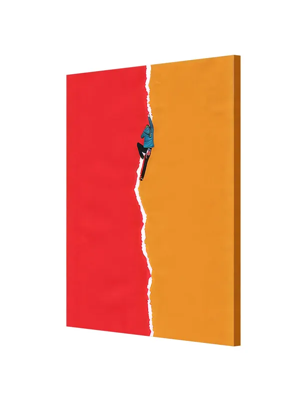 Determined_Climber_Art_Canvas-Wrapped_Painting_|_|_Motivation,_Success,_Inspirational_Wall_Art