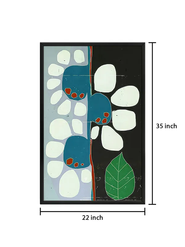 Box_Fiber_Frame_Modern_Abstract_Botanical_Canvas-Wrapped_Painting_|_|_Bold_Colors,_Nature-Inspired_Home_Decor