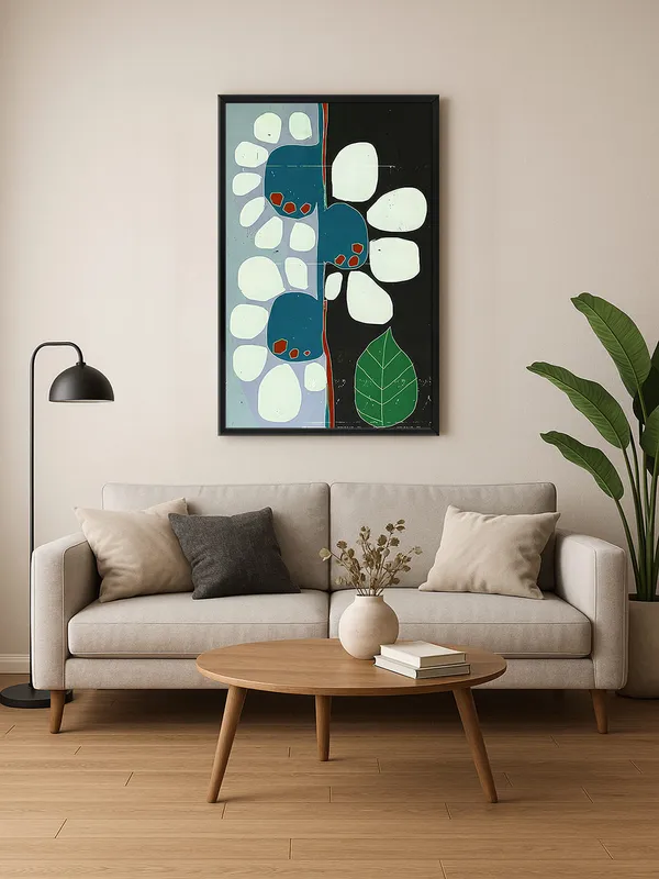 Box_Fiber_Frame_Modern_Abstract_Botanical_Canvas-Wrapped_Painting_|_|_Bold_Colors,_Nature-Inspired_Home_Decor