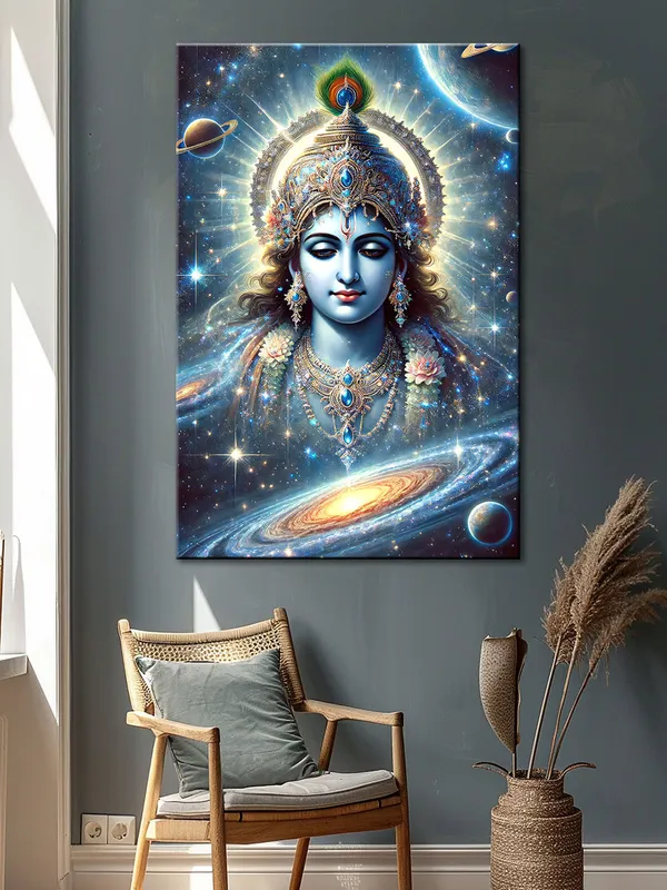 Cosmic_Krishna_Portrait_Canvas-Wrapped_Painting_|_|_Spiritual,_Celestial_Energy_Art,_Mystical_Wall_Decor