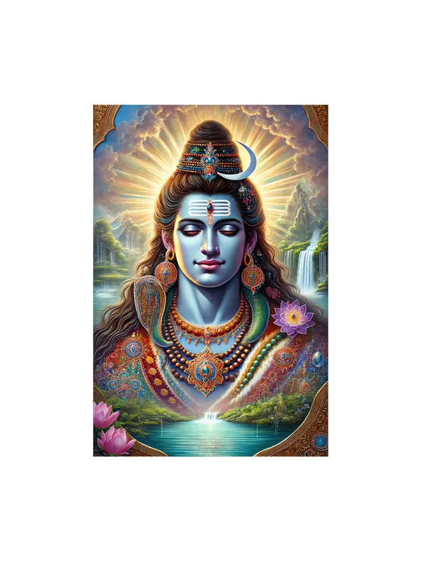 Lord_Shiva_Radiant_Aura_Canvas-Wrapped_Painting_|_|_Divine_Meditation_Art,_Ideal_For_Sacred_Spaces