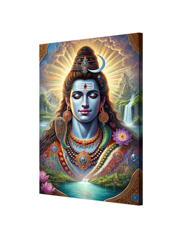 Lord_Shiva_Radiant_Aura_Canvas-Wrapped_Painting_|_|_Divine_Meditation_Art,_Ideal_For_Sacred_Spaces