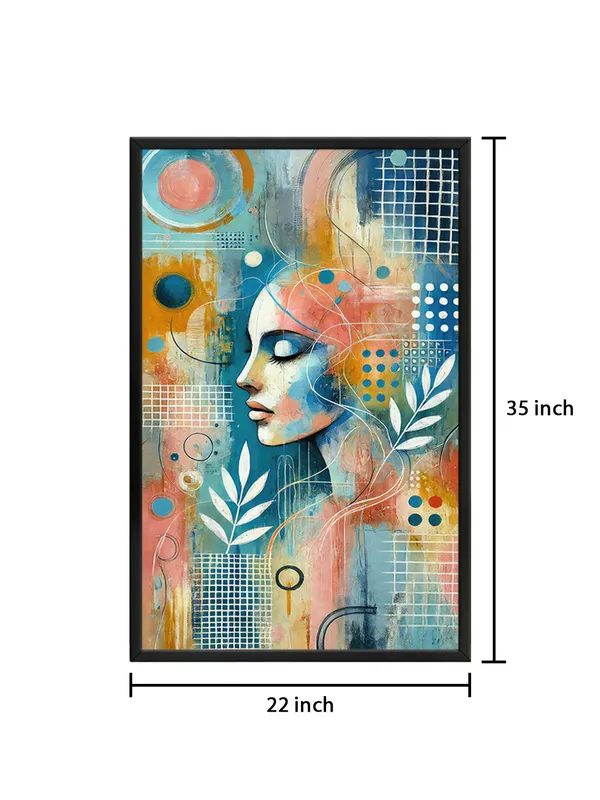 Box_Fiber_Frame_Modern_Abstract_Face_Canvas-Wrapped_Painting_|_|_Colorful,_Geometric_Wall_Art_For_Modern_Living_Spaces