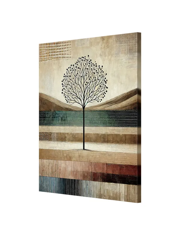 Abstract_Tree_Of_Life_Canvas-Wrapped_Painting_|_Nature-Inspired_Modern_Wall_Art_|_Earthy_Tones
