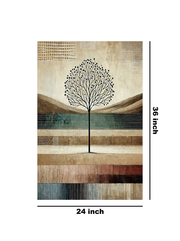 Abstract_Tree_Of_Life_Canvas-Wrapped_Painting_|_Nature-Inspired_Modern_Wall_Art_|_Earthy_Tones