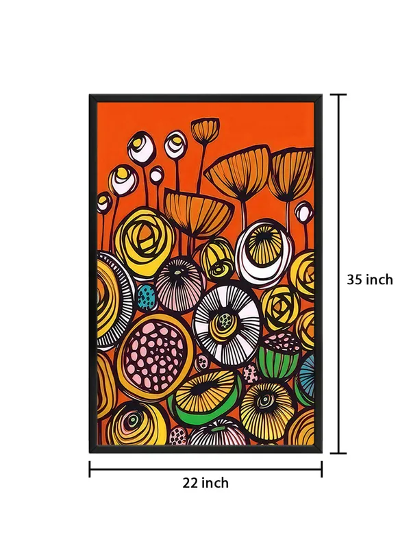 Box_Fiber_Frame_Vibrant_Floral_Bloom_Art_Canvas-Wrapped_Painting_|_Bold_Colorful_Wall_Art_|_Botanical_Explosion