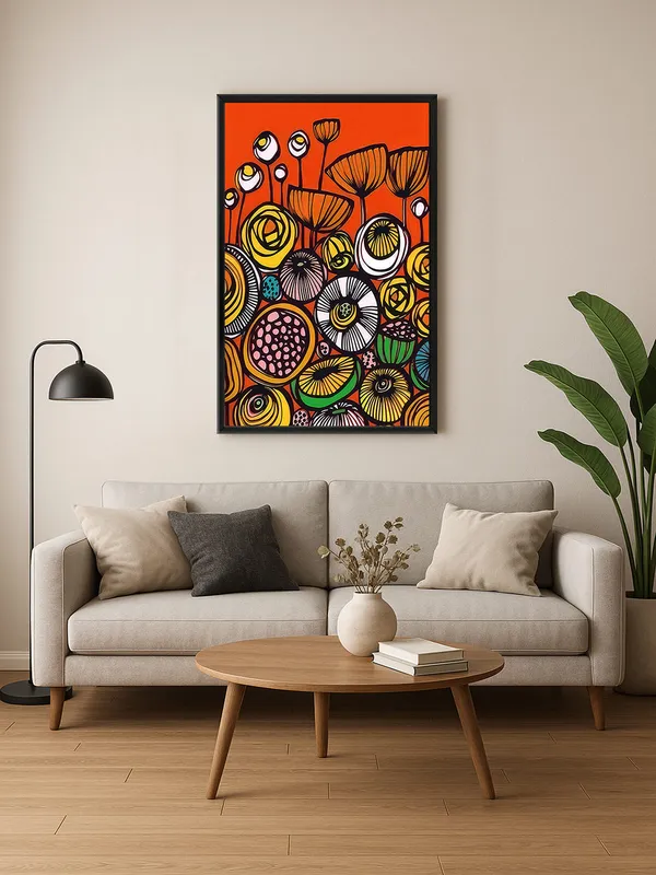 Box_Fiber_Frame_Vibrant_Floral_Bloom_Art_Canvas-Wrapped_Painting_|_Bold_Colorful_Wall_Art_|_Botanical_Explosion