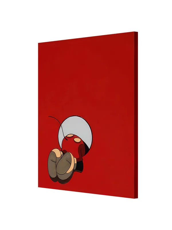 Abstract_Red_Canvas-Wrapped_Painting_–_Modern_Art_Decor_For_Home,_Office,_Hotels