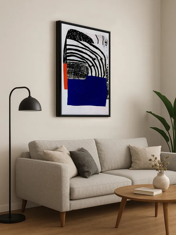 Box_Fiber_Frame_Bold_Abstract_Pattern_Canvas-Wrapped_Painting_–_Modern_Design_For_Living_Room,_Offices