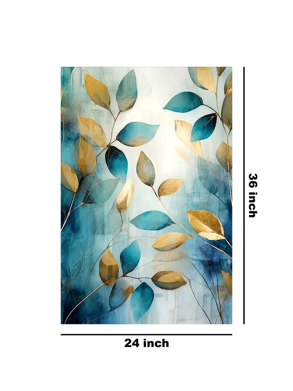 Modern_Leaf_Canvas_Painting_In_Gold_And_Blue_Tones_-_Elegant_Wall_Art_For_Home_And_Office