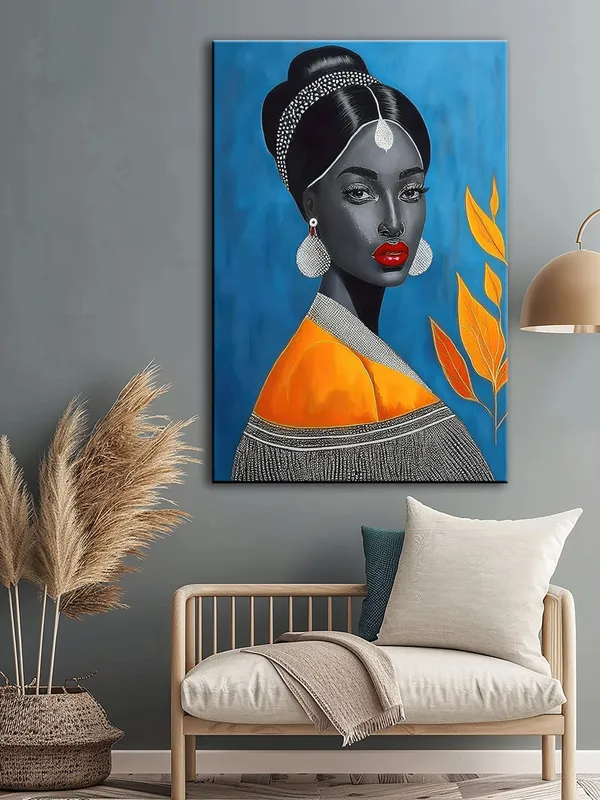 Elegant_Woman_Portrait_Canvas-Wrapped_Painting_–_Regal_Art_For_Homes_And_Offices