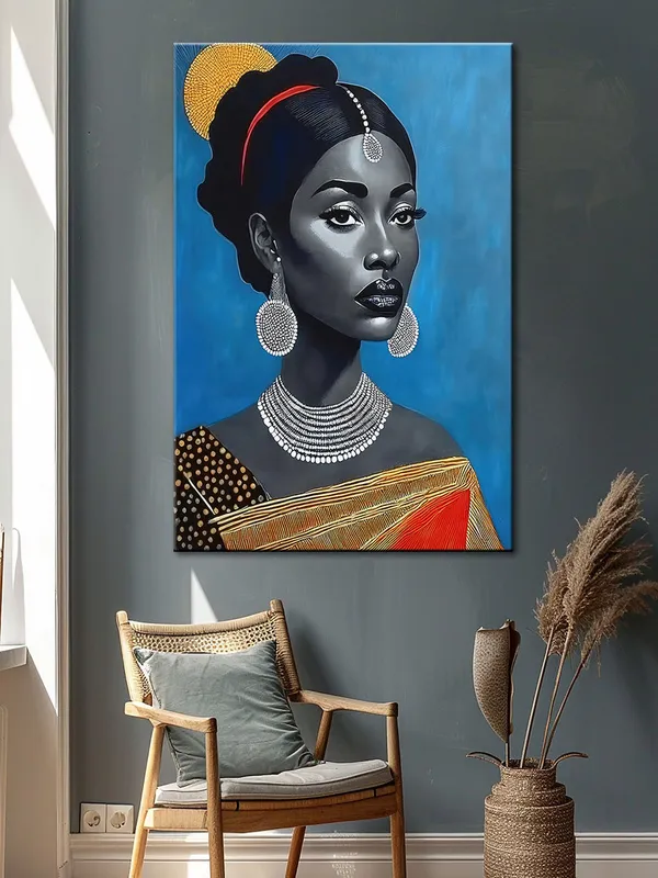 Classic_Black_&_White_Portrait_Canvas-Wrapped_Painting_–_Stylish_Decor_For_Home,_Office
