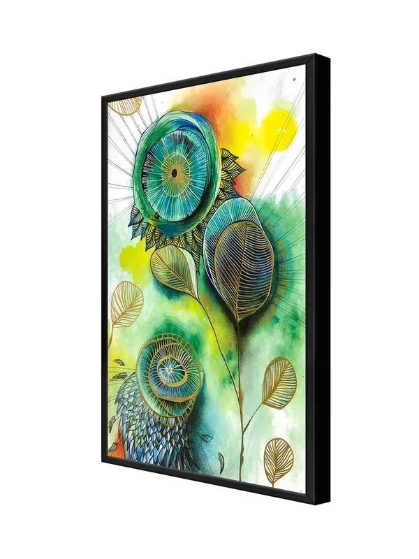 Box_Fiber_Frame_Floral_Abstract_Canvas_Wall_Art_-_Inch_-_Bright,_Contemporary_Green_Tones