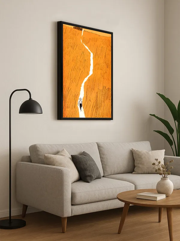Box_Fiber_Frame_Golden_And_Teal_Nature-Inspired_Abstract_Canvas_Art_-_Inch_-_Modern_Wall_Decor