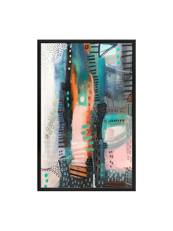 Box_Fiber_Frame_Geometric_Abstract_Canvas_Wall_Art_-_Inch_-_Minimalist_Black_And_Orange_Art