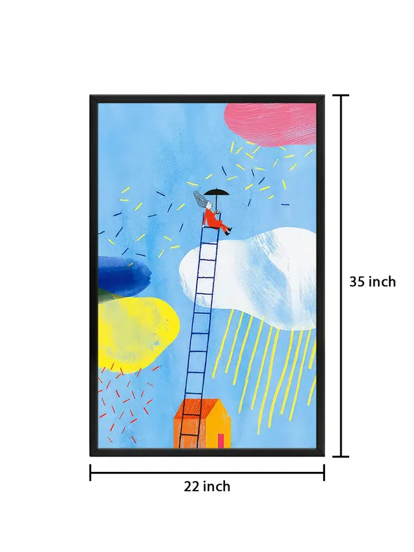 Box_Fiber_Frame_Ladder_To_The_Sky_Canvas-Wrapped_Painting_-_Whimsical_Art_For_Your_Home_Decor