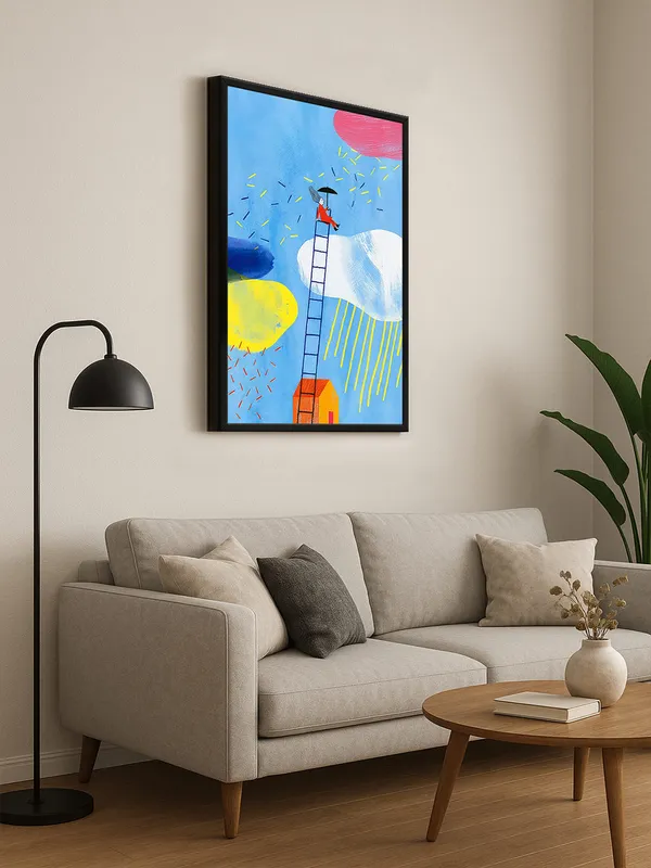 Box_Fiber_Frame_Ladder_To_The_Sky_Canvas-Wrapped_Painting_-_Whimsical_Art_For_Your_Home_Decor