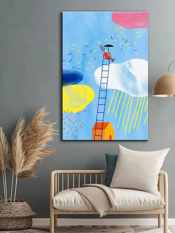 Ladder_To_The_Sky_Canvas-Wrapped_Painting_-_Whimsical_Art_For_Your_Home_Decor