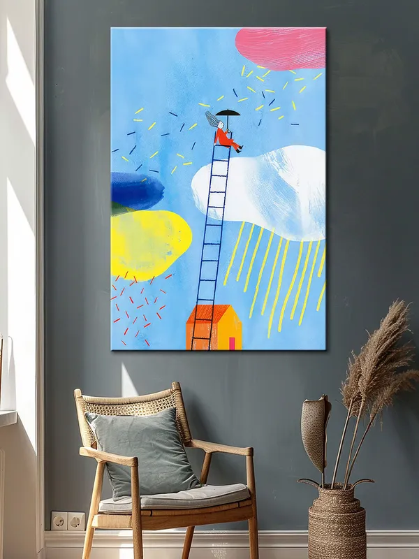 Ladder_To_The_Sky_Canvas-Wrapped_Painting_-_Whimsical_Art_For_Your_Home_Decor
