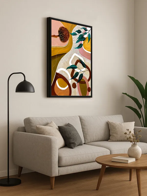 Box_Fiber_Frame_Organic_Shapes_And_Nature_Canvas-Wrapped_Painting_-_Perfect_For_Modern_Spaces