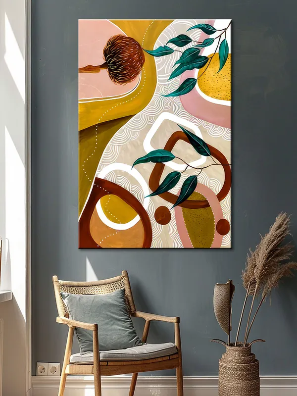 Organic_Shapes_And_Nature_Canvas-Wrapped_Painting_-_Perfect_For_Modern_Spaces