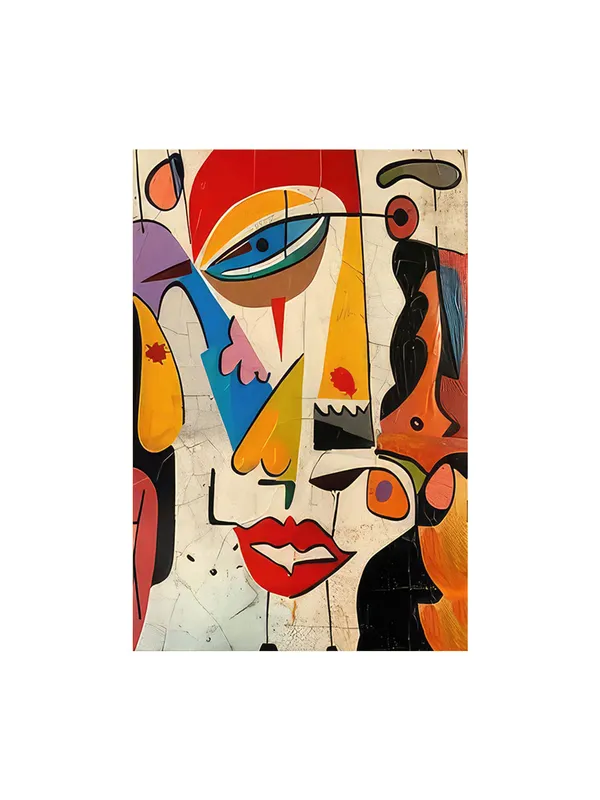 Cubist_Portrait_Canvas-Wrapped_Painting_-_Abstract_Faces_For_Bold_Interiors