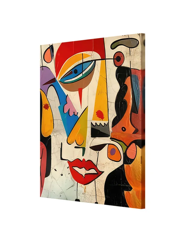 Cubist_Portrait_Canvas-Wrapped_Painting_-_Abstract_Faces_For_Bold_Interiors