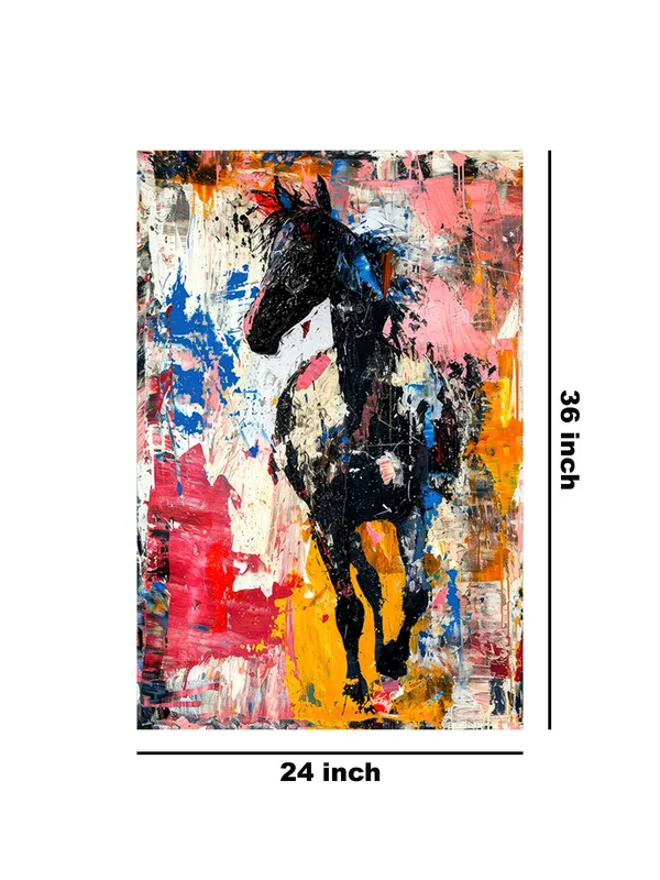 Running_Horse_Canvas-Wrapped_Painting_-_A_Dynamic,_Expressive_Painting_For_Art_Enthusiasts