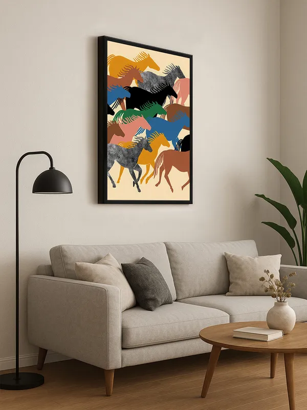 Box_Fiber_Frame_Running_Horses_Canvas-Wrapped_Painting_-_Modern_Animal_Wall_Art_For_Large_Spaces