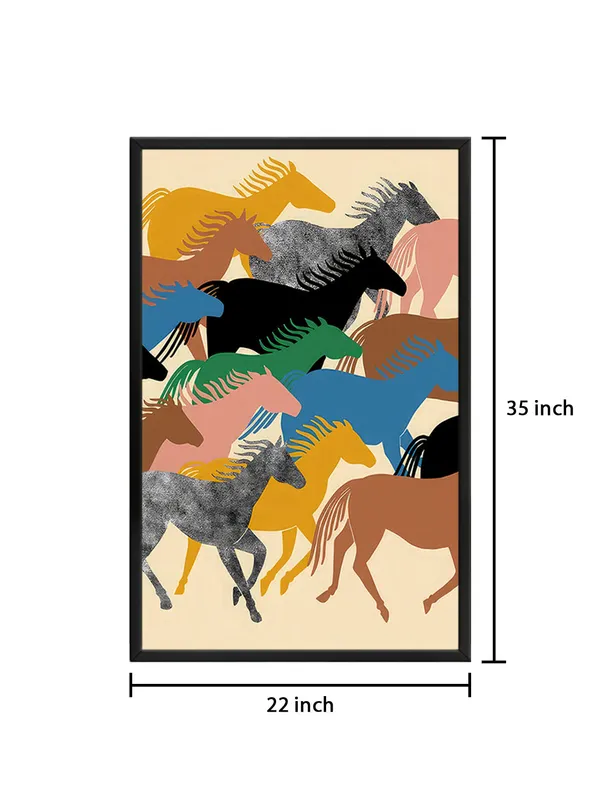 Box_Fiber_Frame_Running_Horses_Canvas-Wrapped_Painting_-_Modern_Animal_Wall_Art_For_Large_Spaces