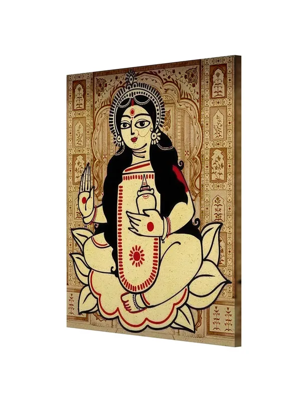 Abstract_Goddess_Canvas-Wrapped_Painting_-_Traditional_Religious_Artwork_For_Sacred_Spaces