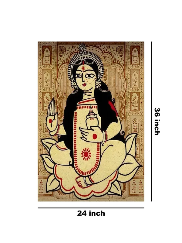 Abstract_Goddess_Canvas-Wrapped_Painting_-_Traditional_Religious_Artwork_For_Sacred_Spaces