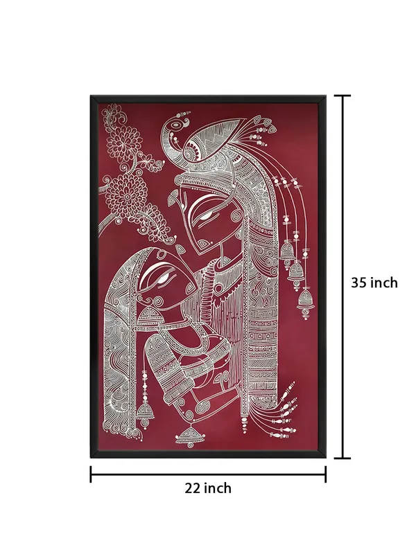 Box_Fiber_Frame_Beautiful_Abstract_Floral_Canvas_Wrapped_Painting_-_Vibrant_Red_And_Yellow_Flowers_Art_Piece