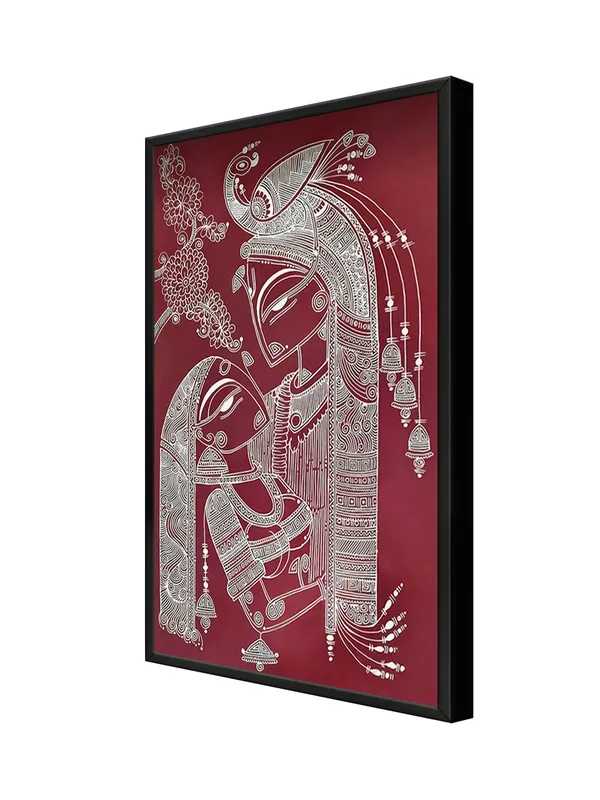 Box_Fiber_Frame_Beautiful_Abstract_Floral_Canvas_Wrapped_Painting_-_Vibrant_Red_And_Yellow_Flowers_Art_Piece
