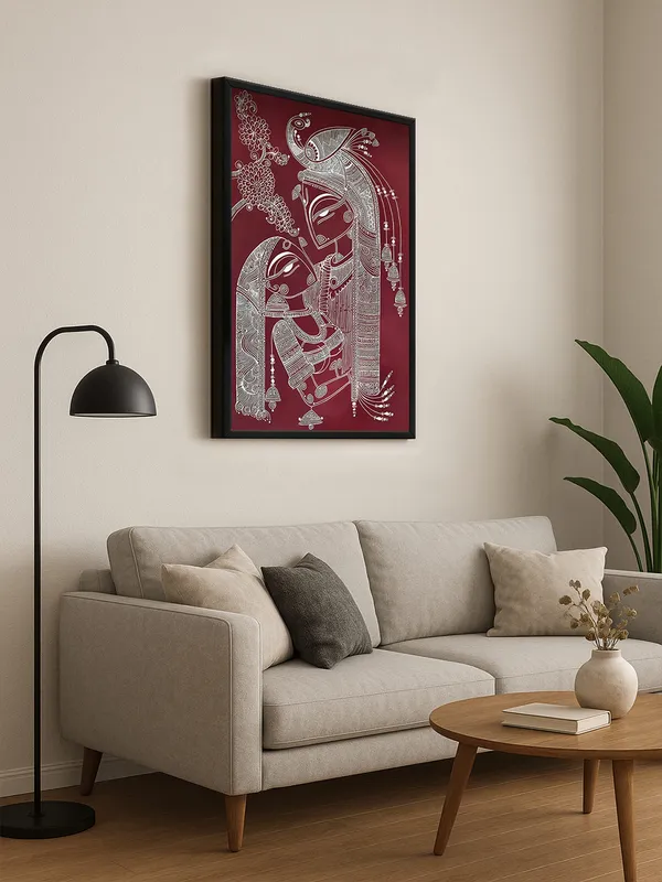 Box_Fiber_Frame_Beautiful_Abstract_Floral_Canvas_Wrapped_Painting_-_Vibrant_Red_And_Yellow_Flowers_Art_Piece