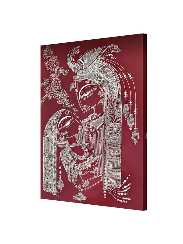 Beautiful_Abstract_Floral_Canvas_Wrapped_Painting_-_Vibrant_Red_And_Yellow_Flowers_Art_Piece_-_Perfect_For_Home_Decor
