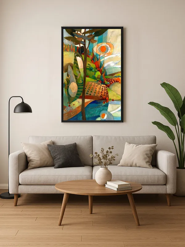 Box_Fiber_Frame_Hummingbird_In_Vibrant_Colors_Canvas_Wrapped_Painting_-_Stunning_Bird_In_Flight_Art_For_Home,_Office,_Or_Bedroom