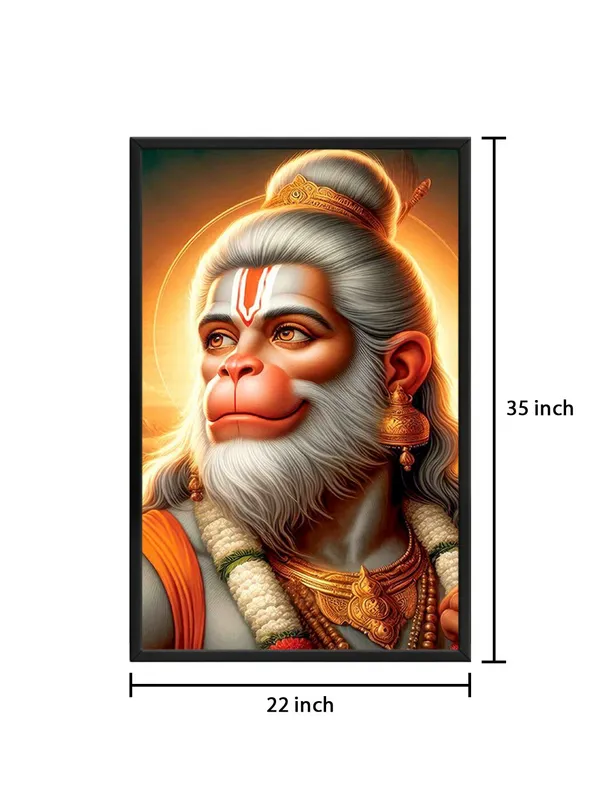 Box_Fiber_Frame_Divine_Hanuman_Canvas_Art_In_Warm_Tones_-_Spiritual_Wall_Decor_For_Meditation_And_Worship_Spaces