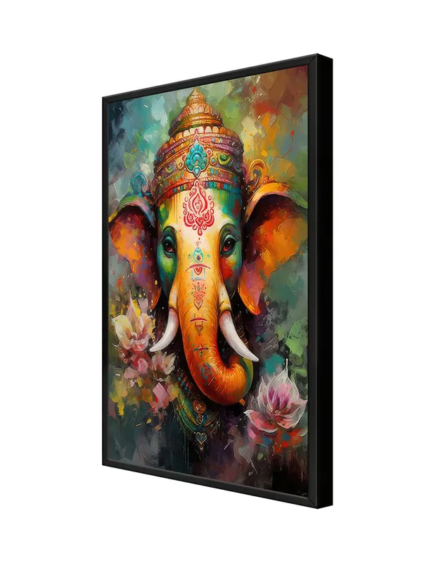 Box_Fiber_Frame_Colorful_Ganesha_Canvas_Painting_-_Vibrant_Spiritual_Wall_Art_For_Home_And_Temple_Decor